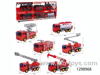 6pcs friction car