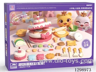 Chinese Packaging - Cake-Themed Modeling Clay Set