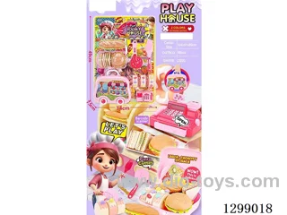 Realistic Burger Set