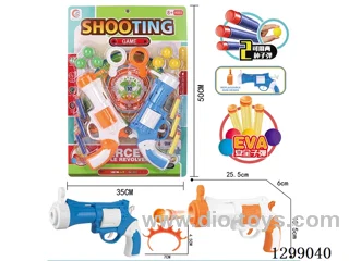Revolver-Style Soft-Bullet Gun