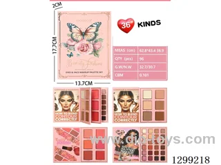 36 Color makeup eye shadow plate