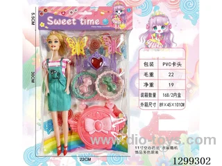 11 Inch hollow Barbie set