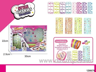 DIY Beaded Barbie Bracelet & Watch Strap Set with Pendant