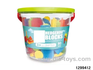 Porcupine Large Building Blocks - 80 pieces