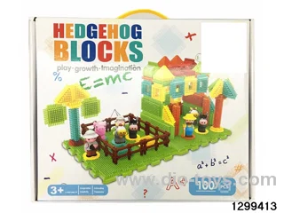 Porcupine Large Building Blocks - 100 pieces