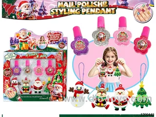 Christmas Snowman Nail Polish DIY Nail Set with Figure Charm