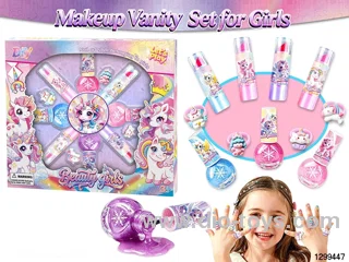Unicorn DIY Jewelry Set with Nail Polish, Lip Balm & Rings for Girls