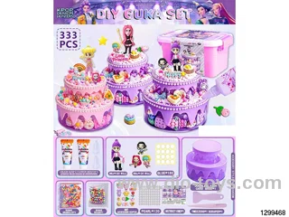 333PCS GuKa Hunt Demon Girls DIY Cream Cake Set
