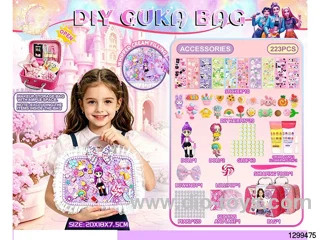 223PCS Hunt Demon Girls DIY Cream Glue Handbag Making Set
