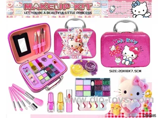 DIY KT Cat Cosmetic Bag & Nail Art Set