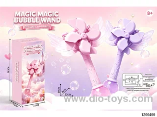 Electric Light Magic Windmill Bubble Stick