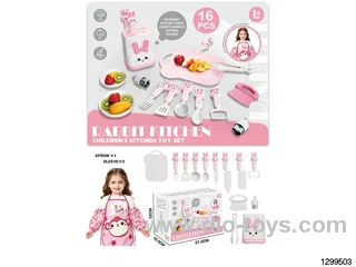 Rabbit Kitchen Kids Pretend Play Cutting Fruit Set (16PCS)
