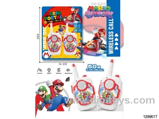 Super Mario Walkie Talkie (Communication Range 50M)