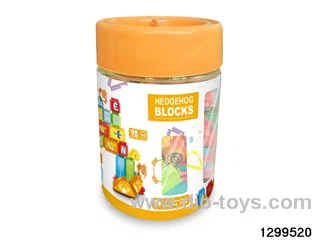Hedgehog Geometric Building Blocks - 98 pieces