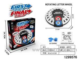 Letter wheel