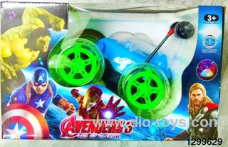 RC multicolored light music tricycle