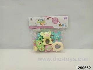 6PCS baby rattle