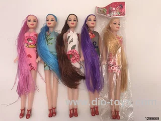 11-inch bare-legged long-haired Barbie