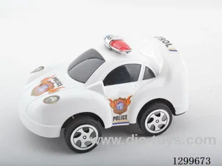 String-Pull Police Car