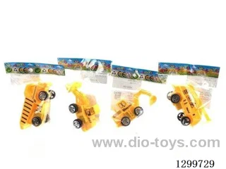 Free Wheel Construction Vehicles (4 Styles)