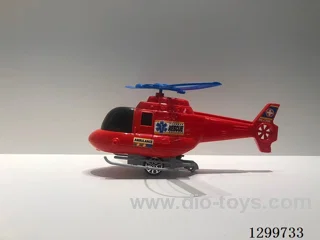 Black-Window String-Pull Rescue Helicopter