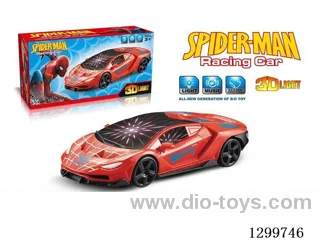 3D Light-Up Electric All-Directional Spider-Man Lamborghini