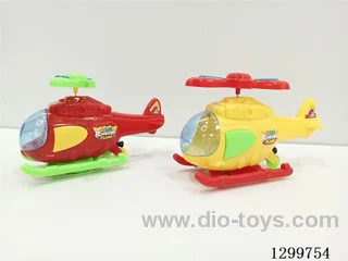 String-Pull Airplane with Lights