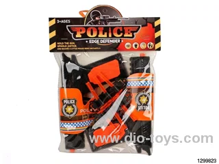 Headgear bag with soft bullets and dual guns