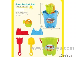 6PCS Sand Bucket Set