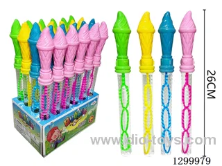 Ice Cream Bubble Wands (26 cm, 4-Colors) (24PCS)