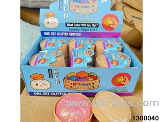 Steamer bun squish toy, pectin bun squish toy, Lekin powder bun squish toy, realistic food play squish toy