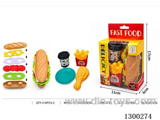 Fast Food Pretend Play Set