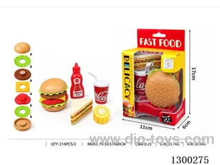 Hamburger Pretend Play Set