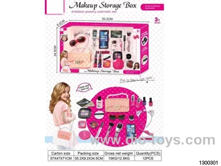 Simulation makeup accessory crossbody bag