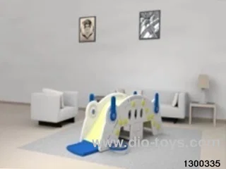 Slide double-person swing board