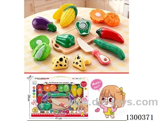 Pretend Play Vegetable Cutting Set