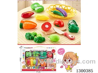 Pretend Play Vegetable Cutting Set