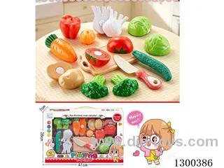 Pretend Play Vegetable Cutting Set
