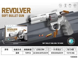 Magnum Revolver 23cm, Revolver Soft Air Gun, Ejection Soft Air Gun, Toy Gun