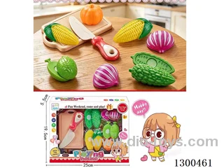Pretend Play vegetable cutting set