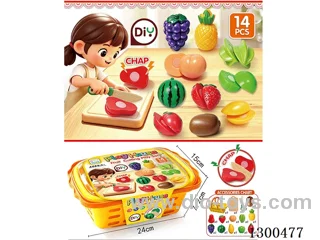 Pretend Play Fruit Cutting Set