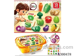 Pretend Play Vegetable Cutting Set