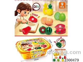 Pretend Play Fruit Cutting Set