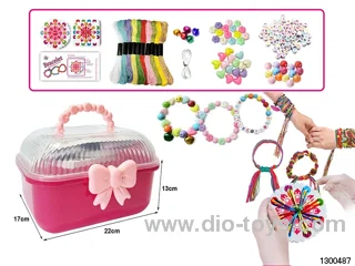DIY String Beading Bracelet Set