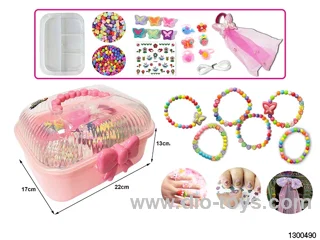 DIY String Beading Bracelet Set