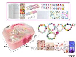 DIY String Beading Bracelet Set
