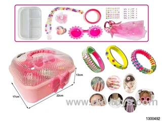 DIY String Beading Bracelet Set