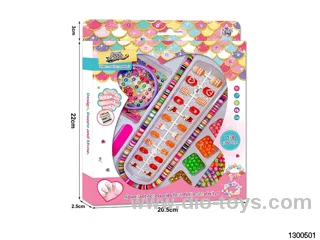 3D Wearable Armor + Nail File + Soft Clay Beading + Bracelet + Gemstone Stickers