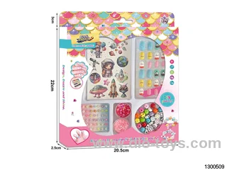 Armor Wearable + Glitter Tattoo Stickers + Nail File + Beading + Gemstone Stickers + Sequins