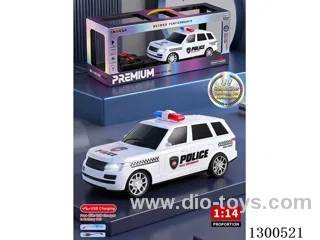 1:14 4ch RC Land Rover Police Car (battery included)